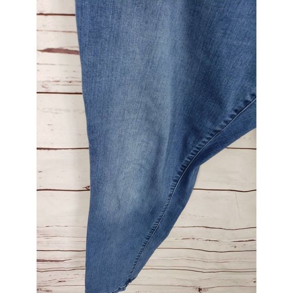 Isabel Maternity Ingrid & Isabel Jeggings size 16 straight leg denim blue jeans - Picture 11 of 12
